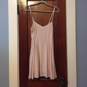 Talula light pink mini dress